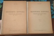 K. Górski "Neografia Gotycka"UMK Toruń 1960 2 części jak nowe