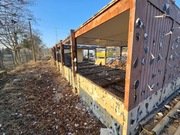 Rama kontenera biurowego 3x6 z demontażu