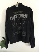 Czarna bluza z kapturem marki CROPP, w dobrym stanie