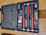 ZESTAW NARZĘDZI BLACHARSKICH MŁOTEK KOWADEŁKO 7 EL