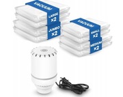 Worki próżniowe do pakowania ubrań z pompką 8 szt. do pakowania pościeli