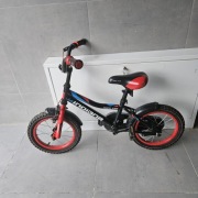 Rower dziecięcy INDIANA Rock Kid 14 cali dla chłopca Czarny