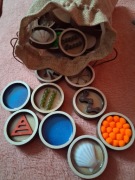 Sensory Memory gra dla dzieci Montessori