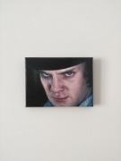 Obraz olejny Alex DeLarge Mechaniczna Pomarańcza Kubrick portret unikat