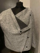 Monnari asymetryczny żakiet kurtka narzutka oversize duża