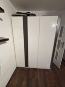 Szafa biało-szara 200x150x50