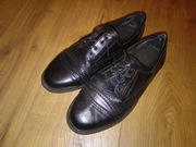 Buty dziecięce skórzane 39 skóra naturalna chłopięce komunijne czarne