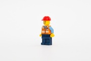 Figurka Lego BrickLink Designer adp061 Worker budowlaniec 910008