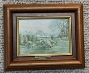 Ładny obrazek drewniana rama SPRINGTIME