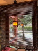 Żaluzje drewniane w bardzo dobrym stanie w pełni sprawne komplet 4 szt