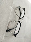 -1.5 okulary minusy srebrno czarne