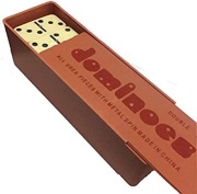 gra domino w plastikowym pudełku | 54995/GR-268Z