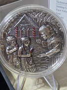 20 $ Jaś i Małgosia - Bajki i Baśnie 3 oz Ag 999 2022