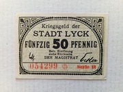 Notgeld - Ełk 50 Pf. b.d. seria.II.