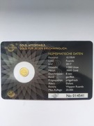 Kolekcja 15 złotych monet z serii ICONS OF THE WORLD  1/200oz Au 9999