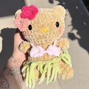 pluszak maskotka hello kitty hawaii