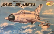 R.V AIRCRAFT MIG-21 + kabina - model do sklejania skala 1/72