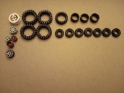Lego opony i felgi - zestaw