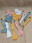 Zawieszka brelok makrama boho