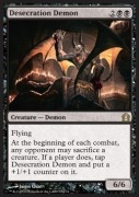 MtG Desecration Demon (RTR)