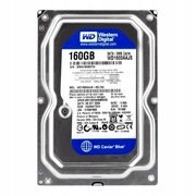 Dysk twardy HDD WD Blue 160GB | SATA II | 3.5" | 3Gbs | 7200 RPM