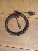 Kabel USB micro USB spiralka 0.5-3m