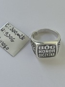 Sygnet męski srebrny 