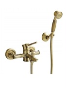 Bateria wannowa prysznicowa antyczne złoto 