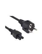 Kabel do zasilacza: IEC C5 (koniczynka)