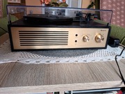 Gramofon Stereo Auna Berklee TT Paskowy BT AUX-IN Dekor Drewno Czarny !
