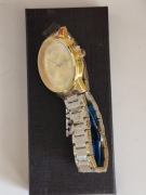 Elegancki złoty zegarek męski -Dedima 