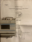 Hager EG401 zegar cyfrowy roczny 4 kanałowy