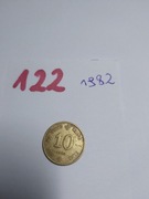 Moneta 10 cents 1982 Hong Kong
