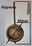 Wahadło zegara ściennego - 023