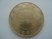 Włochy 200 lirów 1995