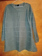 Ładny oliwkowy sweterek rozmiar 2xl