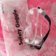 okulary ochronne solidne Safety Goggle z cyrkulacja praca dzialka warsztat
