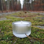 Mini świeca sojowa szkło