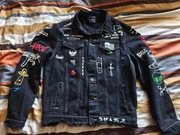 Jeansowa kurtka katana Fashion Jeans