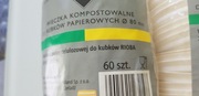 Kubki  papierowe wieczka  120 szt nowe