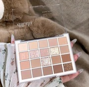 Paleta cieni do powiek - 20 kolorów Matowe i Błyszczące Nowe Brązy