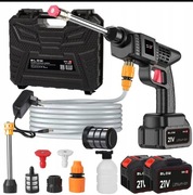 MYJKA CIŚNIENIOWA AKUMULATOROWA DO OKIEN OGRODU KOSTKI 2X AKUMULATOR ZESTAW