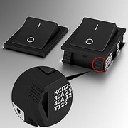 Włącznik Przełącznik Kołyskowy czteropinowy 250V 30A, 12V 40A