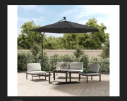 Pokrycie parasola 300cm grafitowe