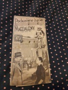 stara ulotka filmowa kinowa podwójne życie magdaleny nr 221