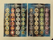 LEGO  TECHNIC  SLIZER  -  2 KATALOGI  DYSKÓW   Throwing Disk  1999 r.