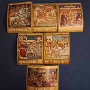 Rumunia  Malowidła seria  1971  czysta