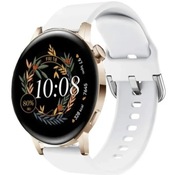 Pasek do Huawei Watch GT 42mm damski biały 20mm