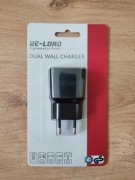 Podwójna ładowarka sieciowa RE-LOAD USB