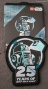Naszywka jubileuszowa 25 lat LEGO Star Wars